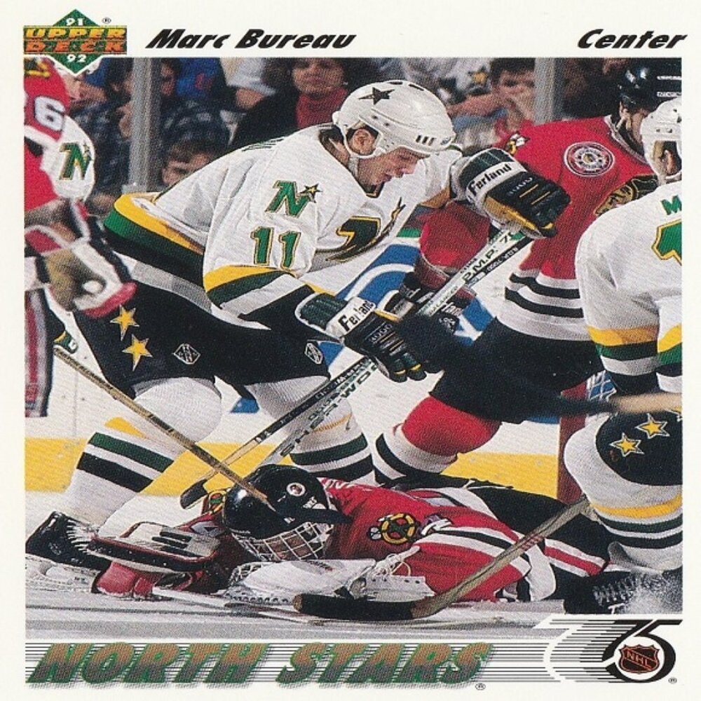 Marc Bureau - 1991 Upper Deck Hockey Card